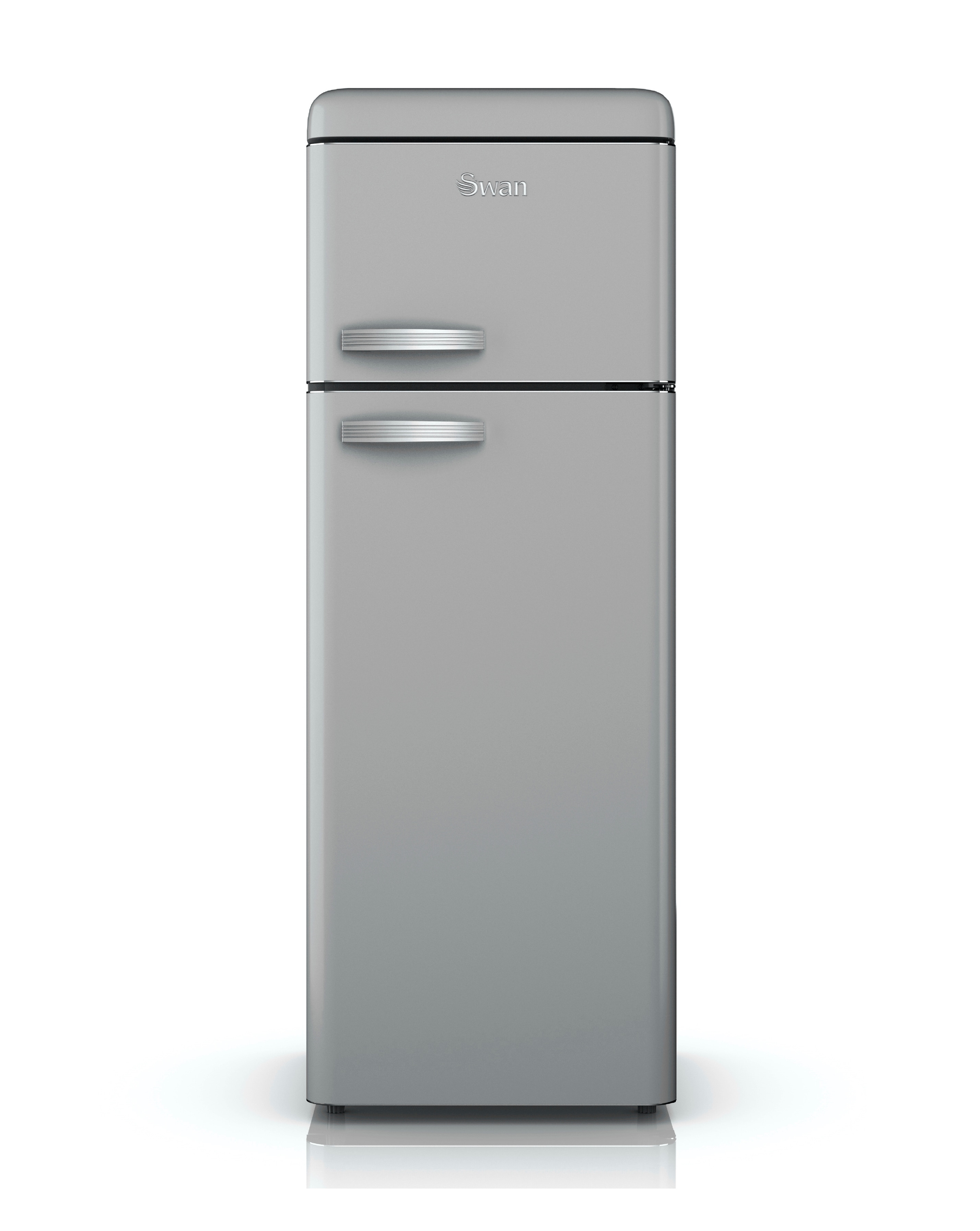 Swan Retro 30/70 Fridge Freezer - Grey