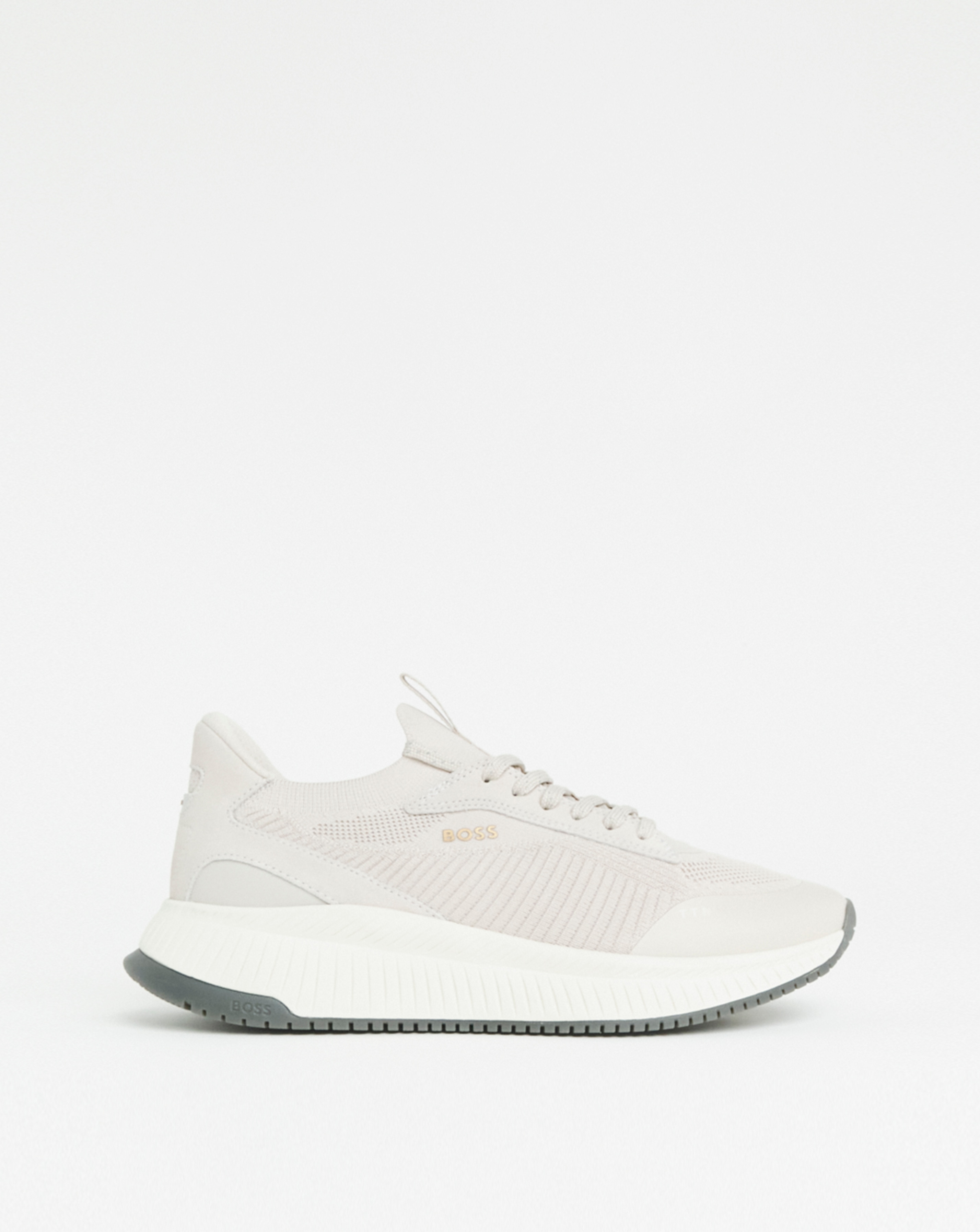 BOSS Titanium Trainer - Light Beige