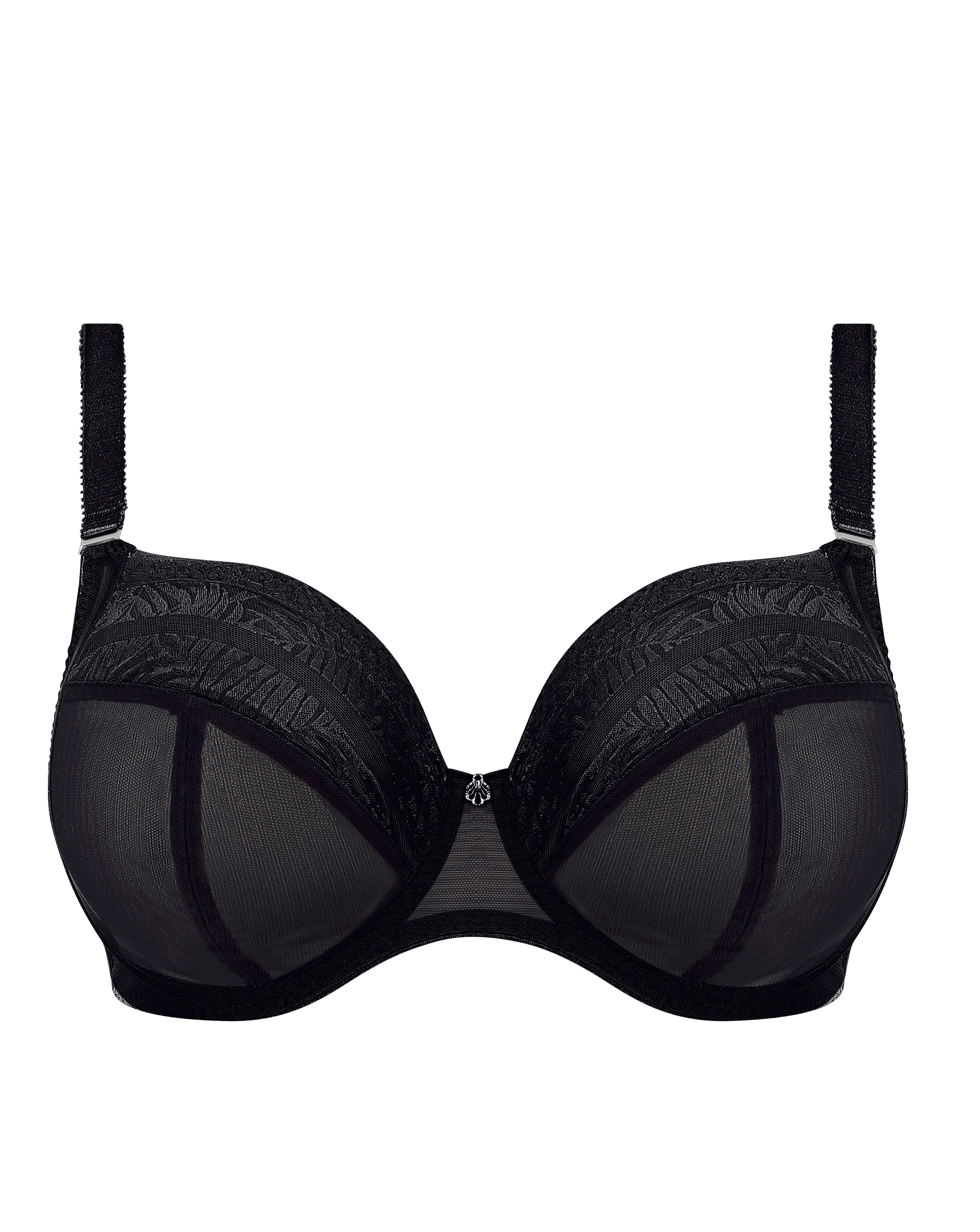 Fantasie Devote Plunge Wired Bra Black