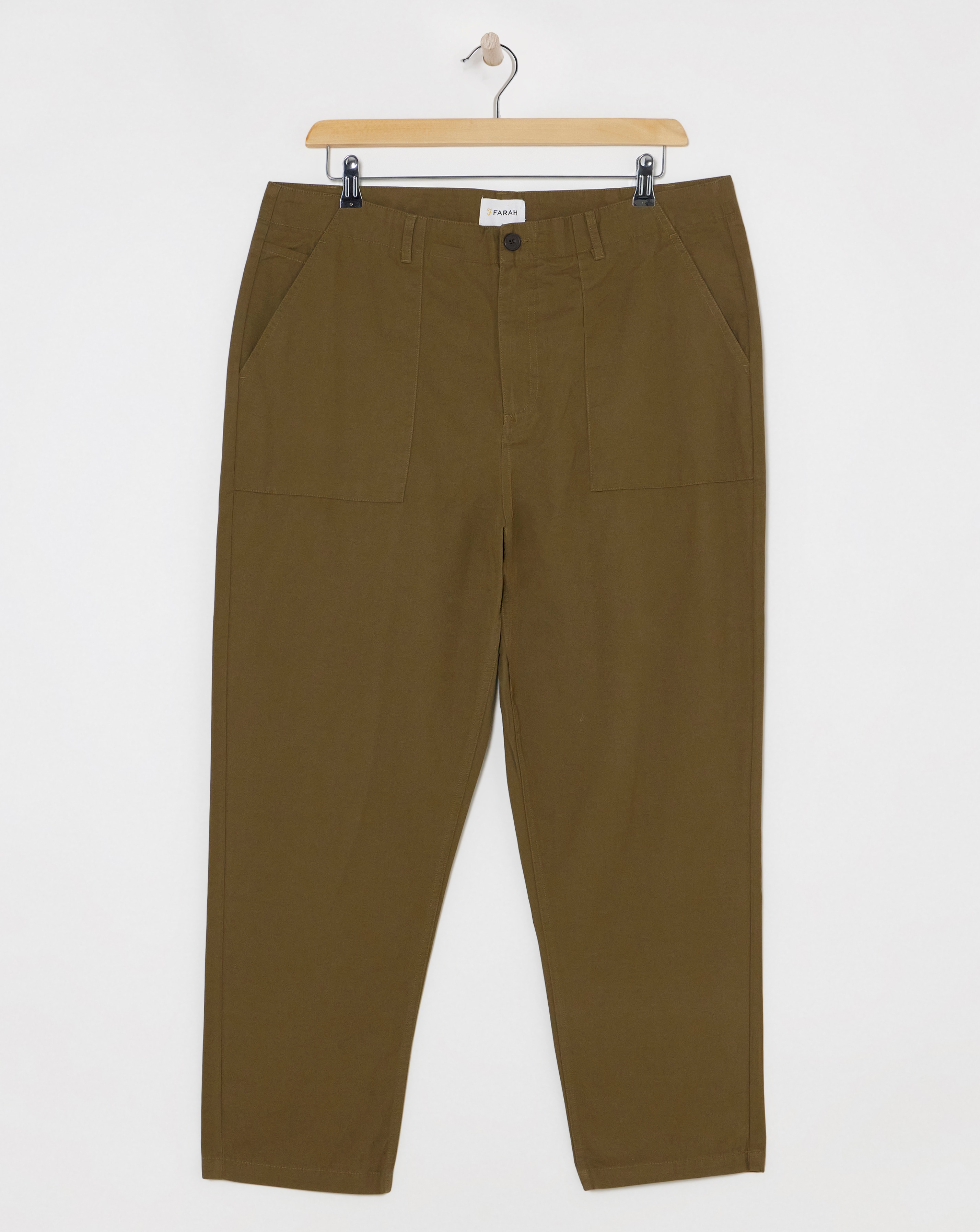 Farah Hawtin Tapered Fit Twill Trouser