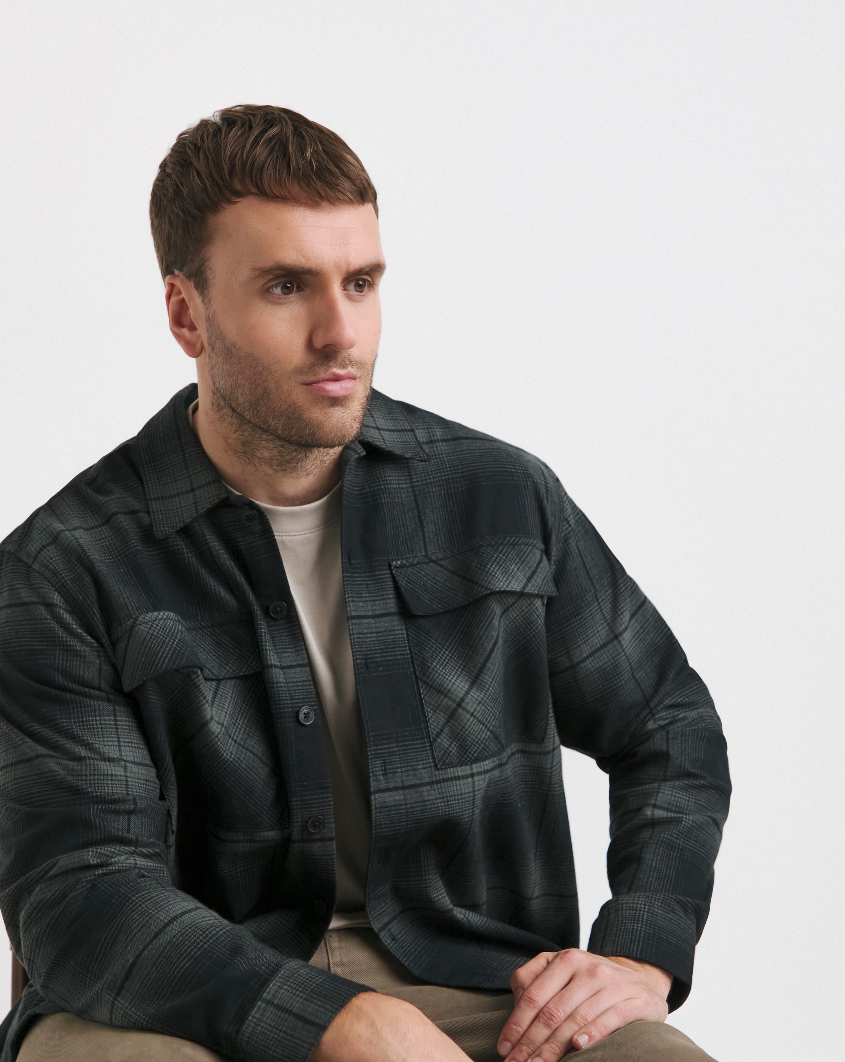 Jack & Jones Charlie Checked Overshirt