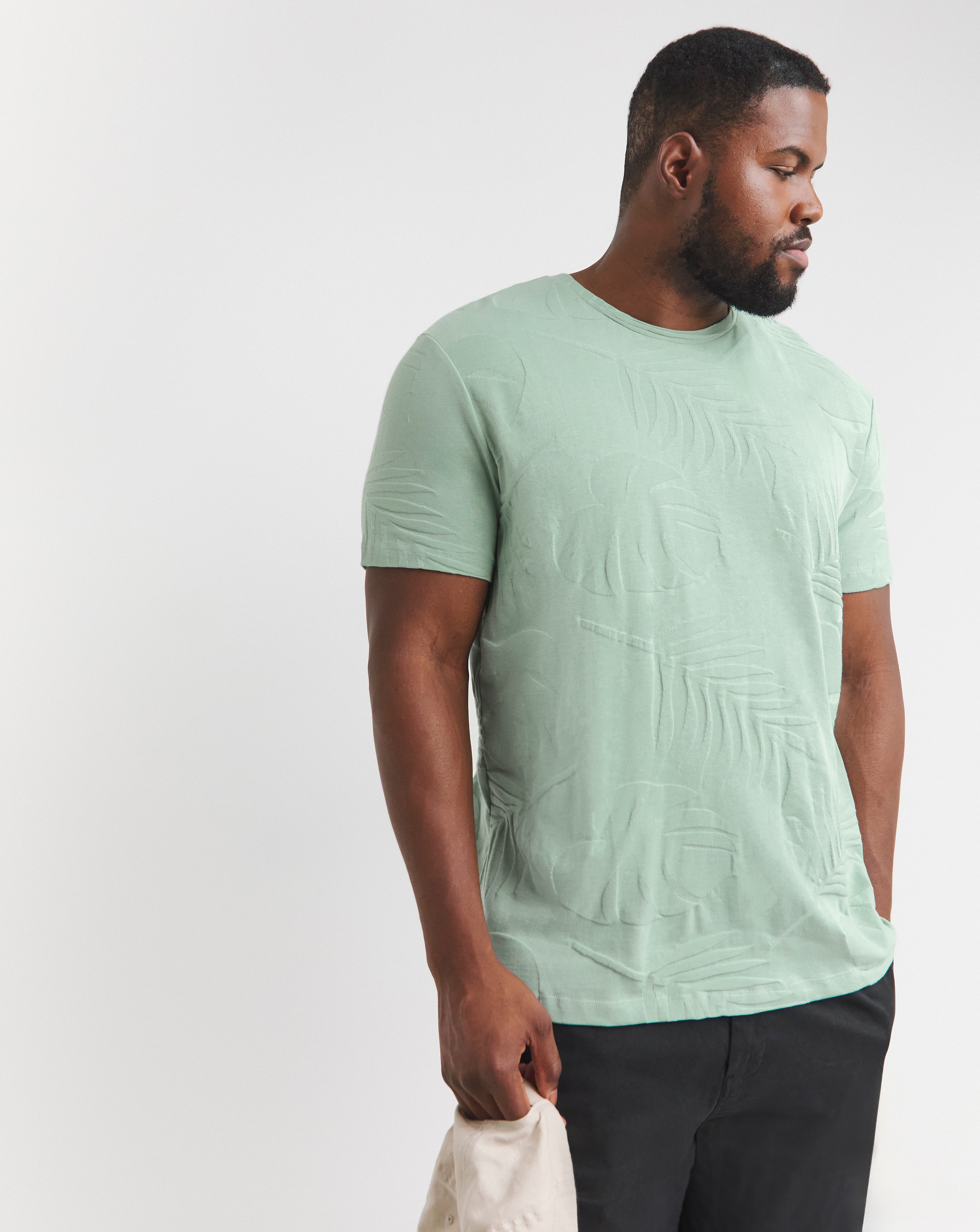 Jack & Jones Lowell Palm T-Shirt - Green