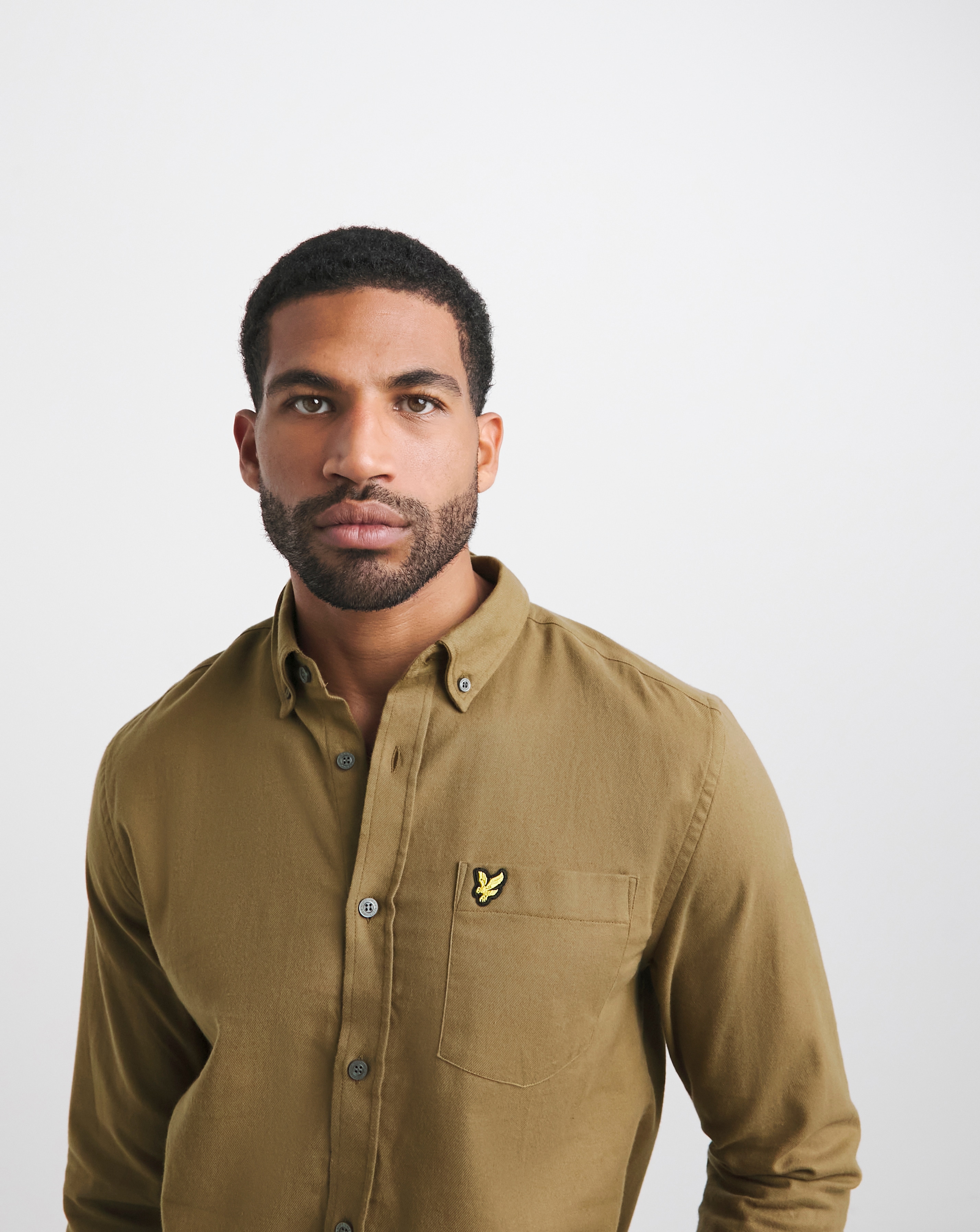 New In - Lyle & Scott Long Sleeve Flannel Shirt