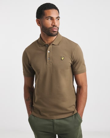 Lyle & Scott Brown Classic Short Sleeve Polo