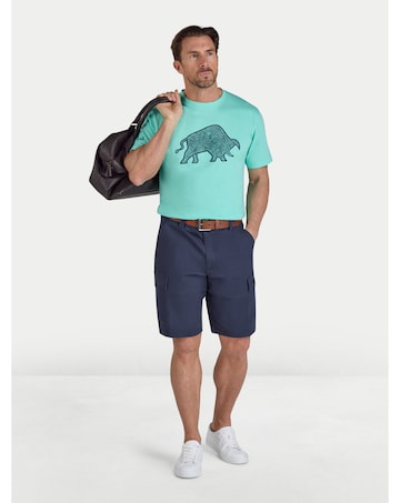 Raging Bull High Build Geo Bull T-Shirt Mint