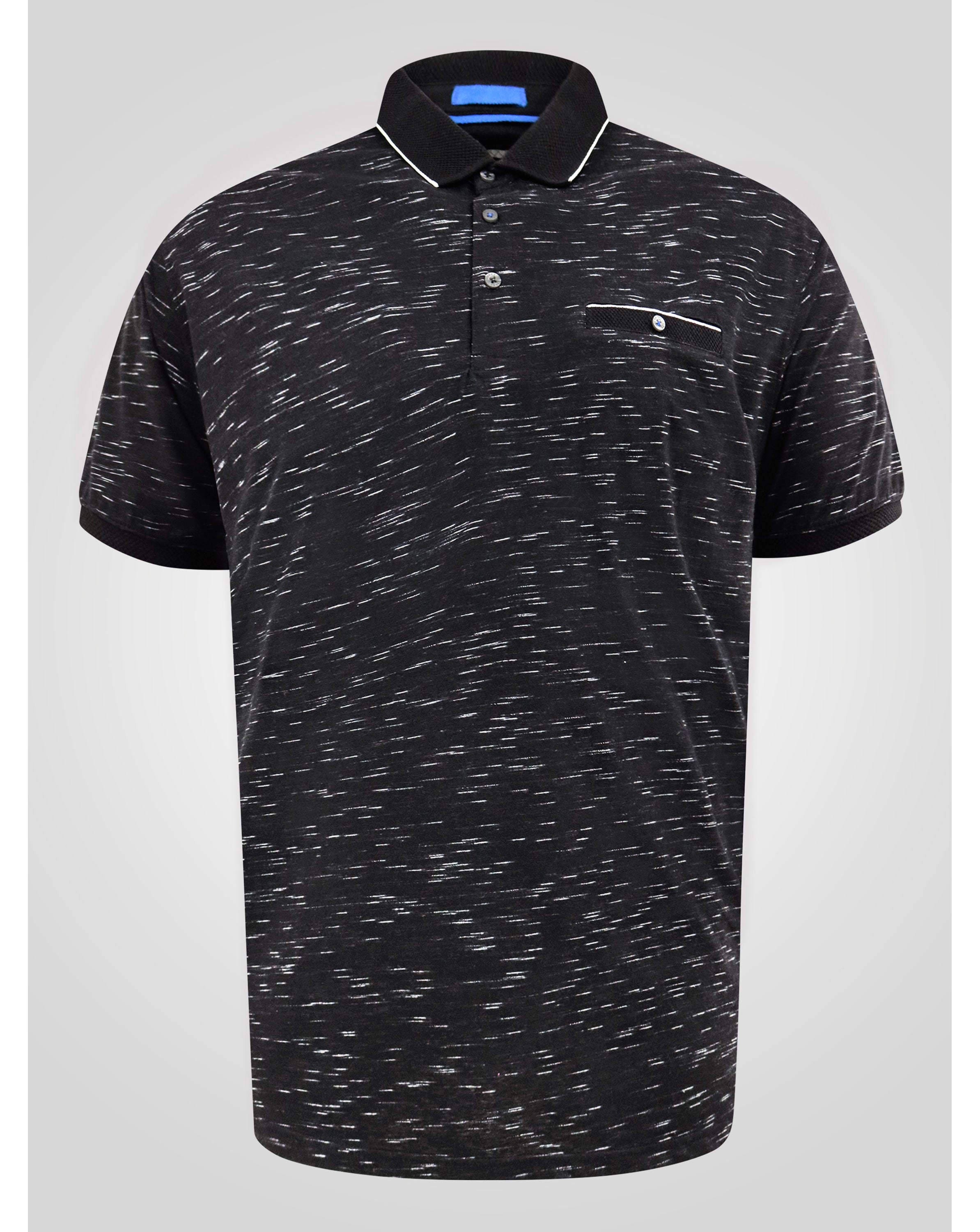 New In - D555 Murphy Reno Jacquard Collar Polo