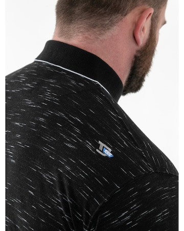 MURPHY-D555 Reno Polo With Jacquard Collar And Cuff With Chest Pocket