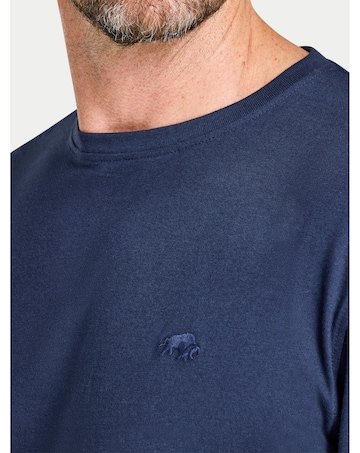 Raging Bull Classic L/S Organic T-Shirt Navy