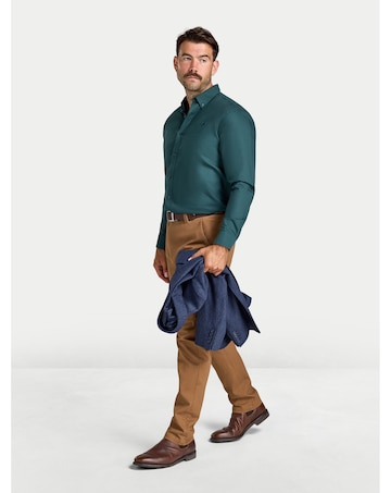 Raging Bull L/S Classic Oxford Shirt Forest