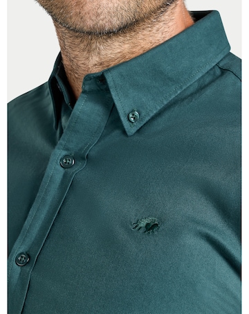 Raging Bull L/S Classic Oxford Shirt Forest