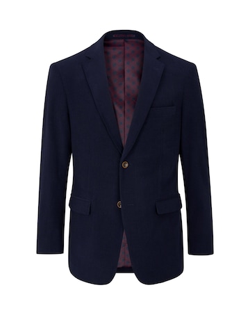 Skopes Boyle Navy Corduroy Suit Jacket
