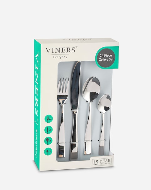 Viners Everyday 24 Piece Cutlery Set