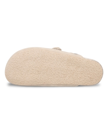 Isotoner Ladies Suedette Open Back Moccasin Slipper
