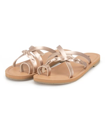 totes Ladies Toe Post Strappy Sandal