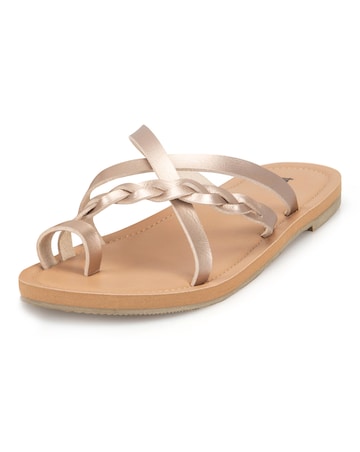 totes Ladies Toe Post Strappy Sandal