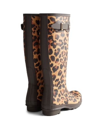 Hunter Original Tall Leopard Boot