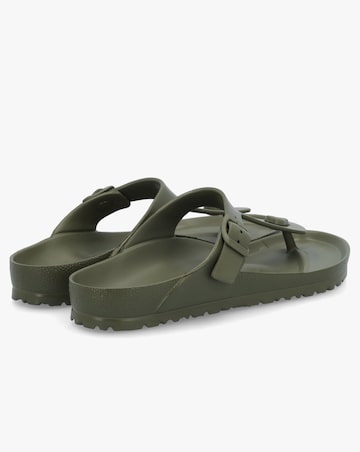 Birkenstock Gizeh EVA Khaki Toe Post Sandals Standard Fit