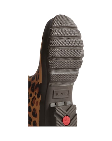 Hunter Original Short Leopard Boot