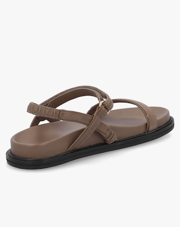 Radley Broadway Market Acorn Leather Sandals Standard Fit