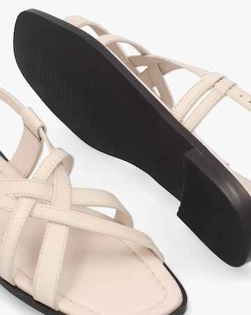 Radley Calvert Way Salt White Leather Artisan Sandals Standard Fit