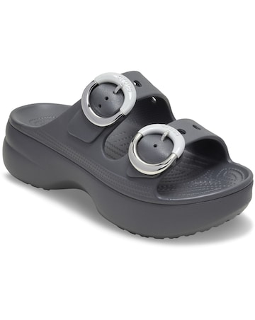 Crocs Saturday Platform Buckle Clog