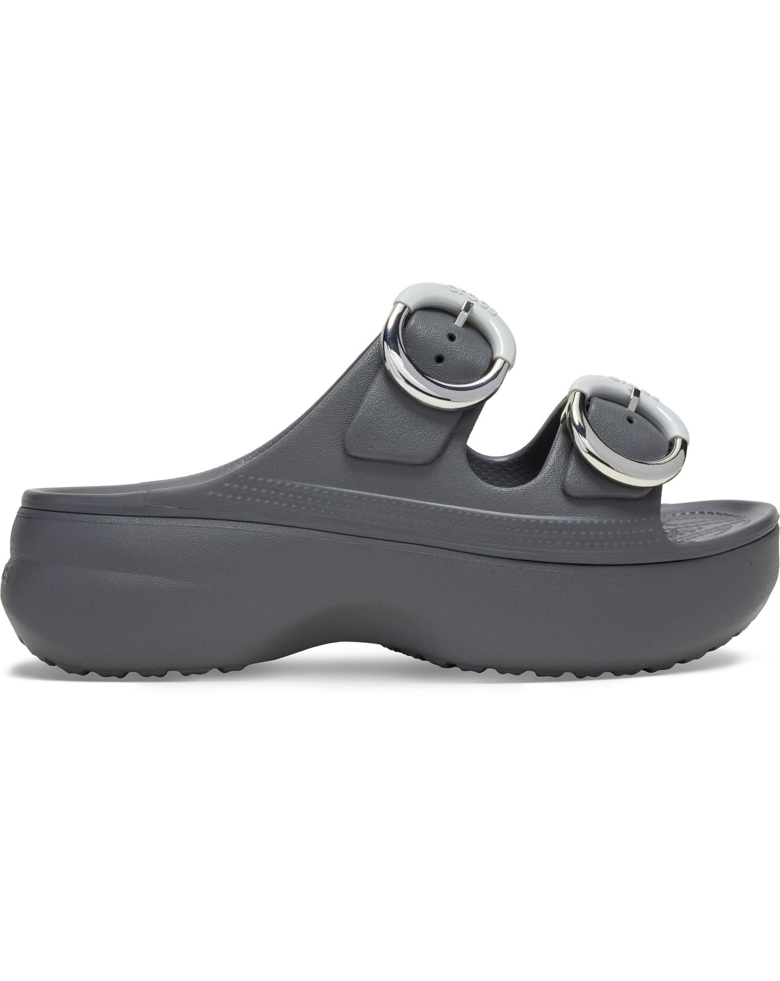 New In - Crocs Saturday Platform Buckle Clog