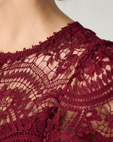 Monsoon Monica Lace Midi Dress