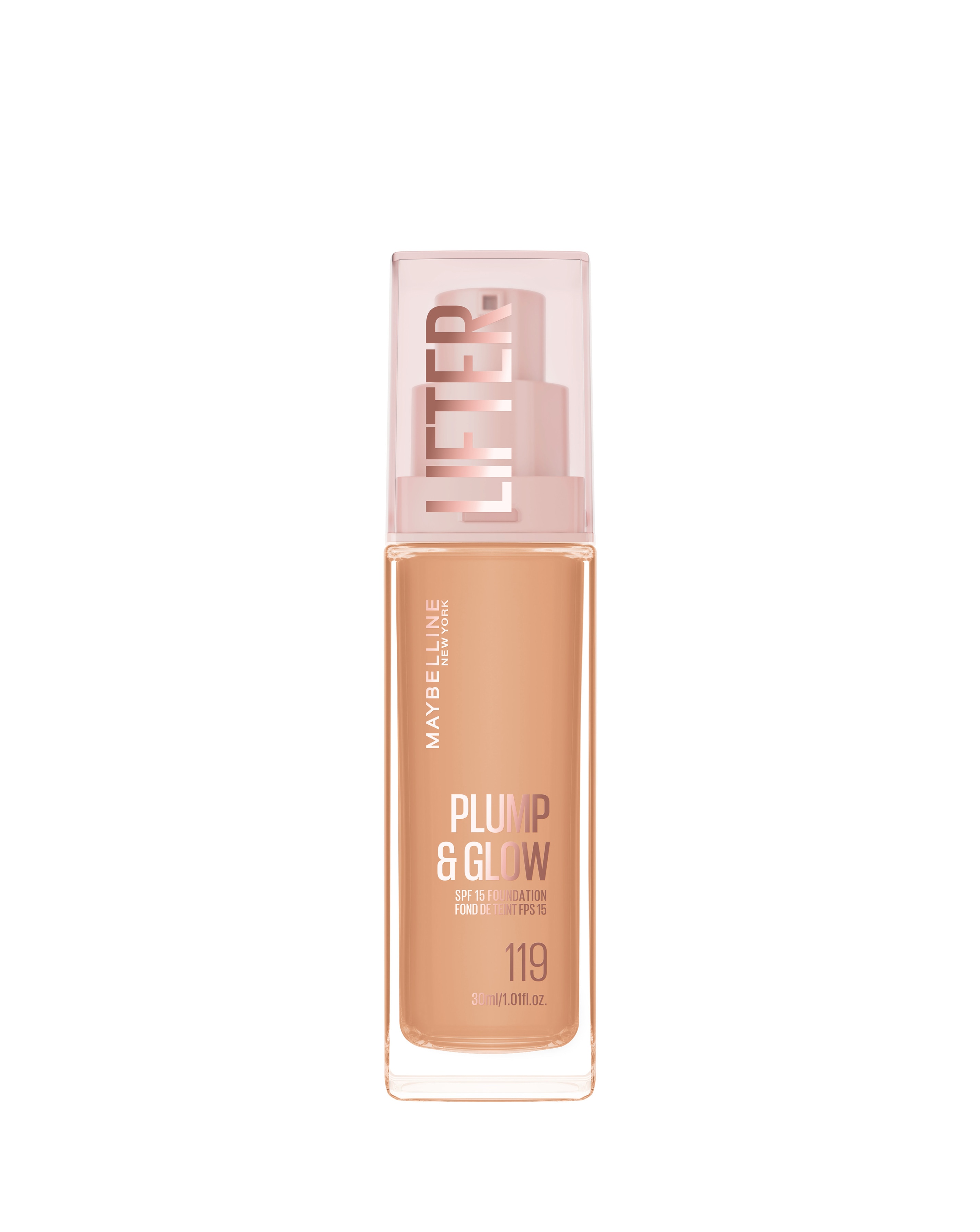 Maybelline Plump & Glow Foundation #119