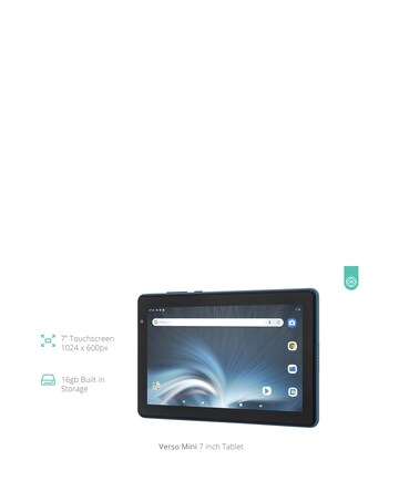 ENTITY Verso Mini 7" Android 11 Tablet - Blue