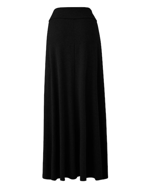 Stretch Jersey Maxi Skirt