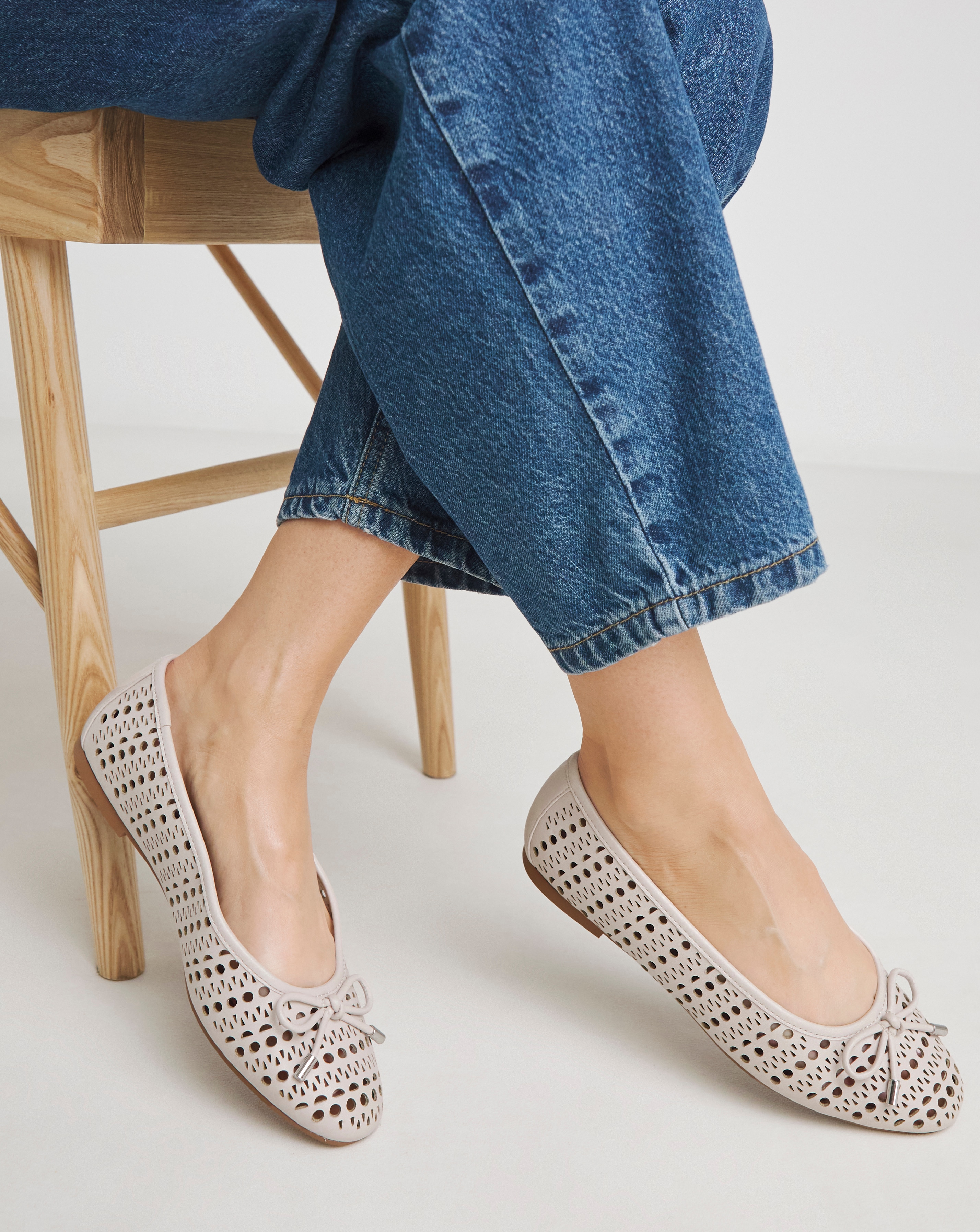 Laser Cut Ballerina Ex Wide Fit