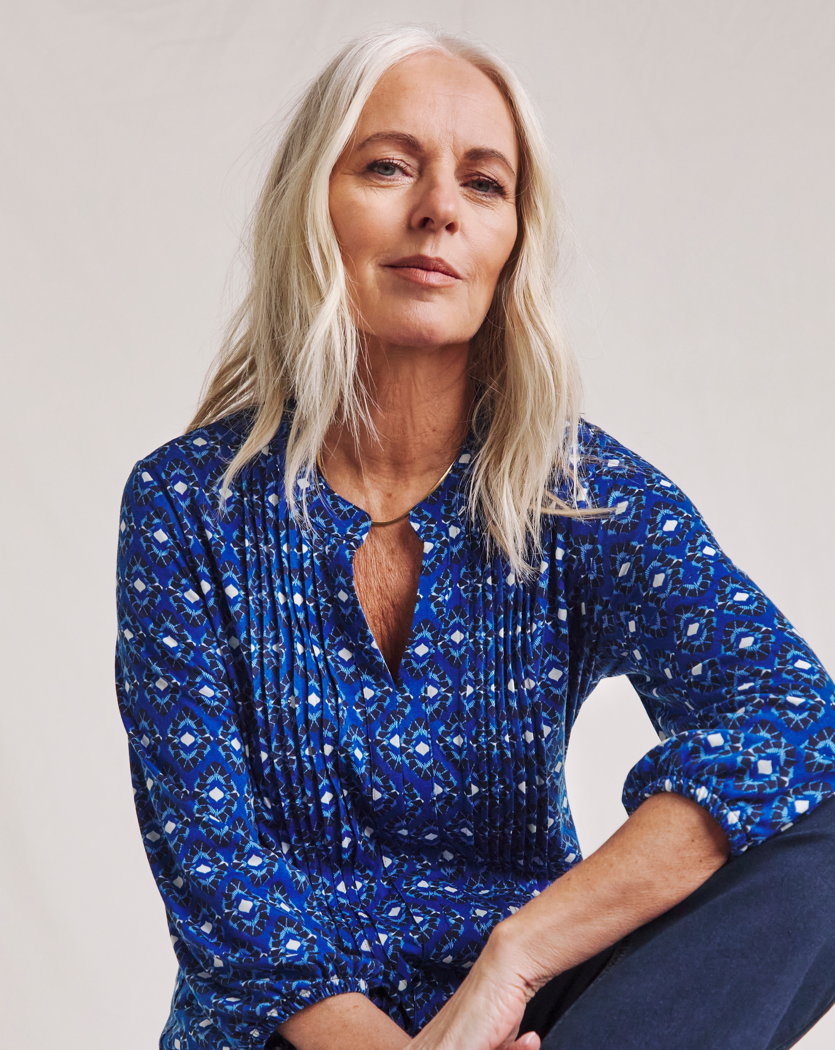 Julipa Pintuck Jersey Top