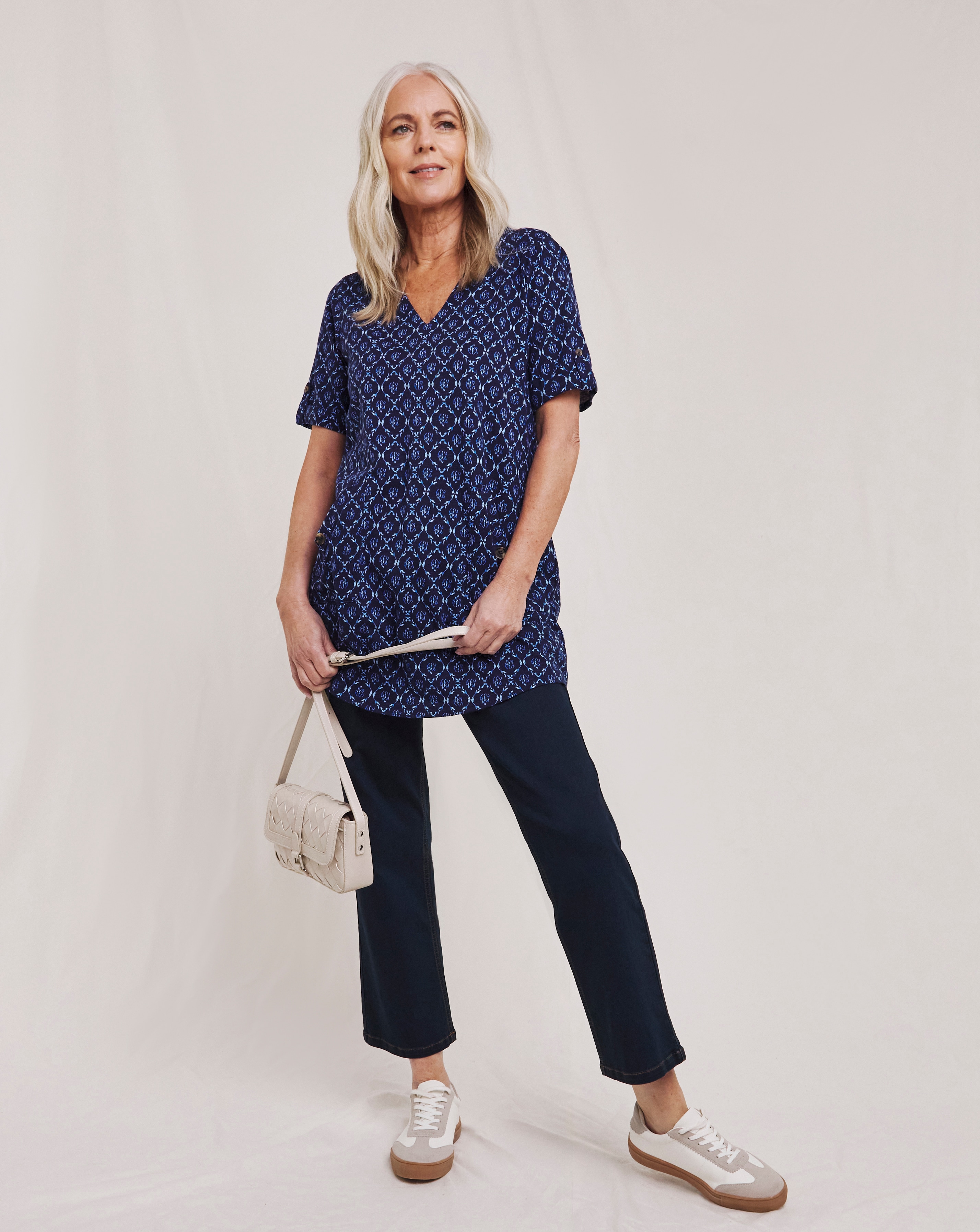 Julipa Pure Cotton Pocket Tunic