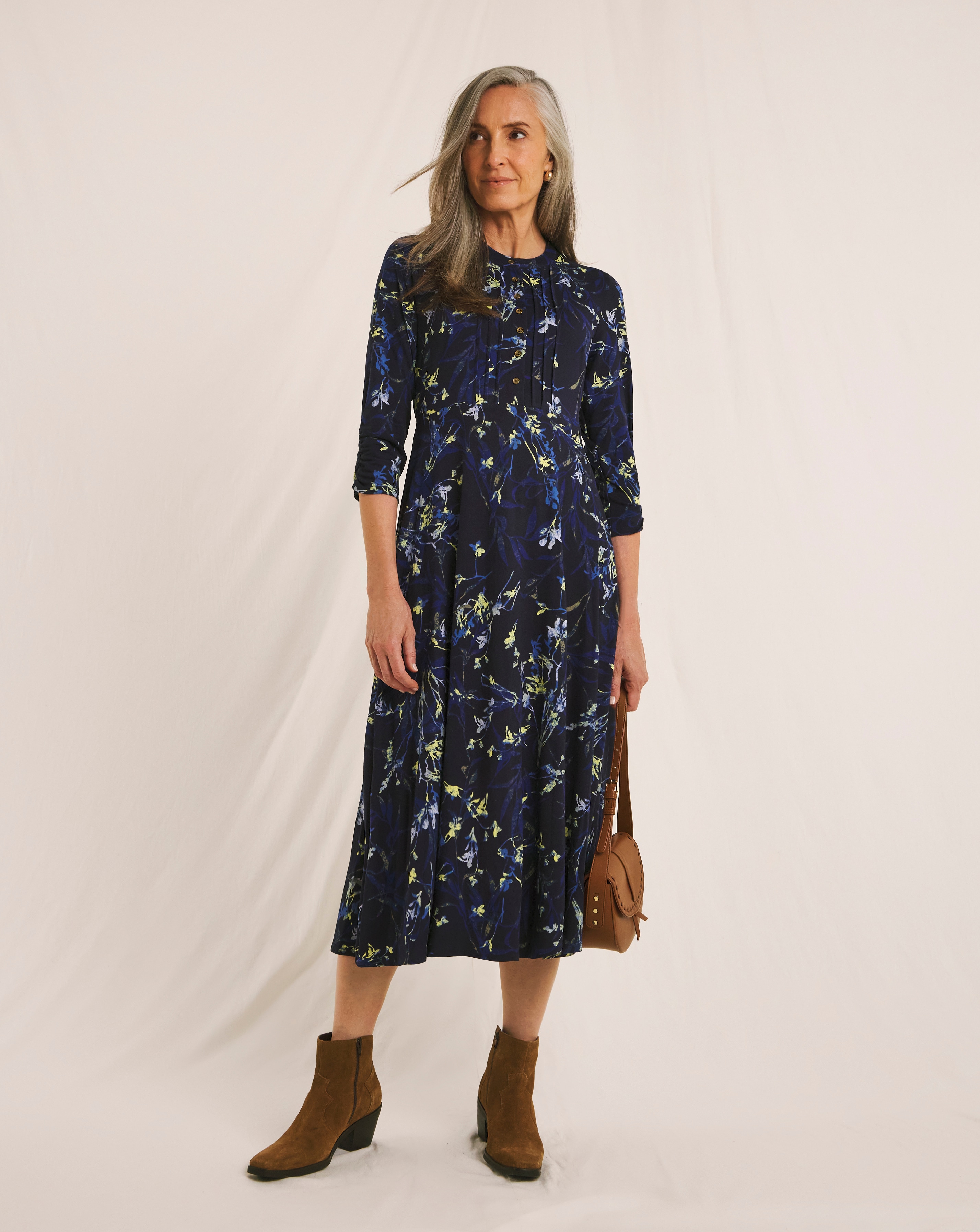 Julipa Printed Jersey Midi Dress
