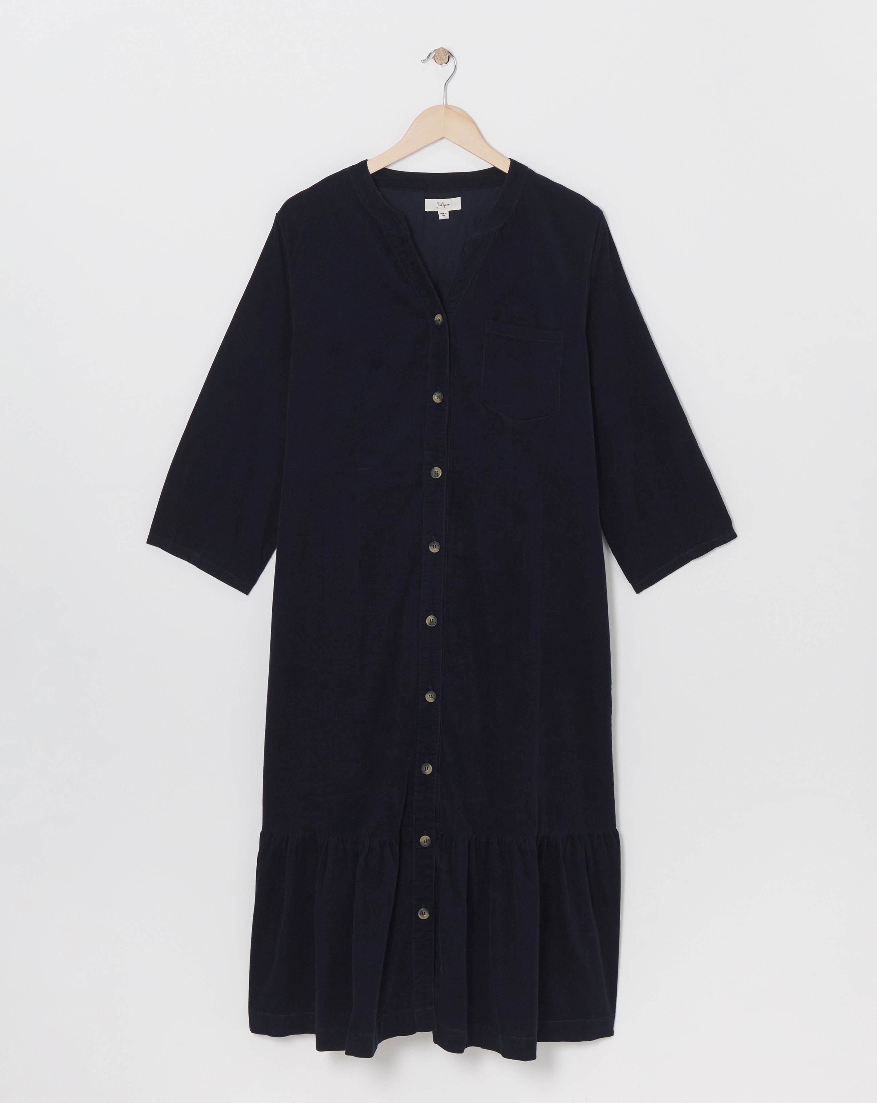 Julipa Pure Cotton Cord Midi Dress