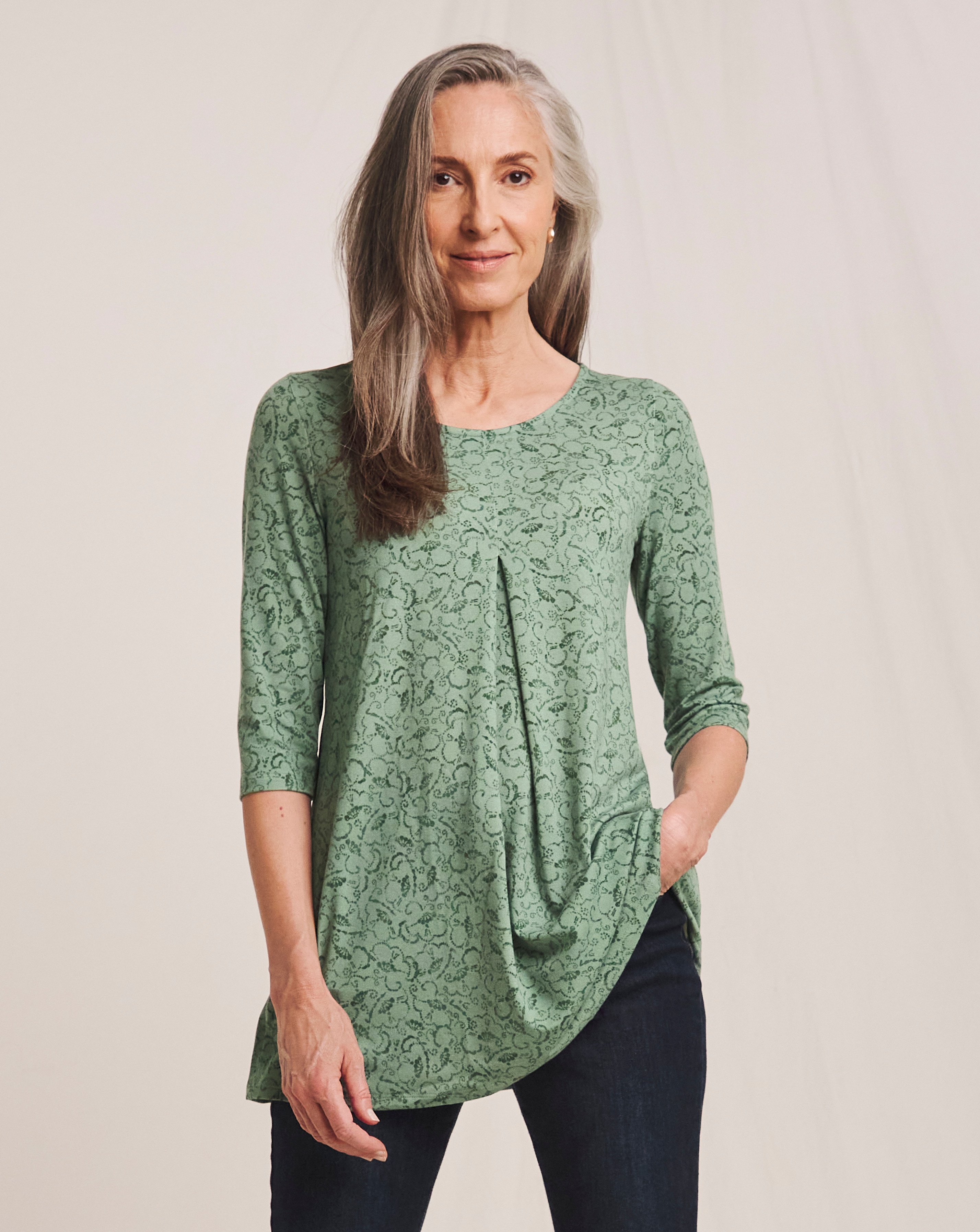 Julipa Printed Jersey Tunic