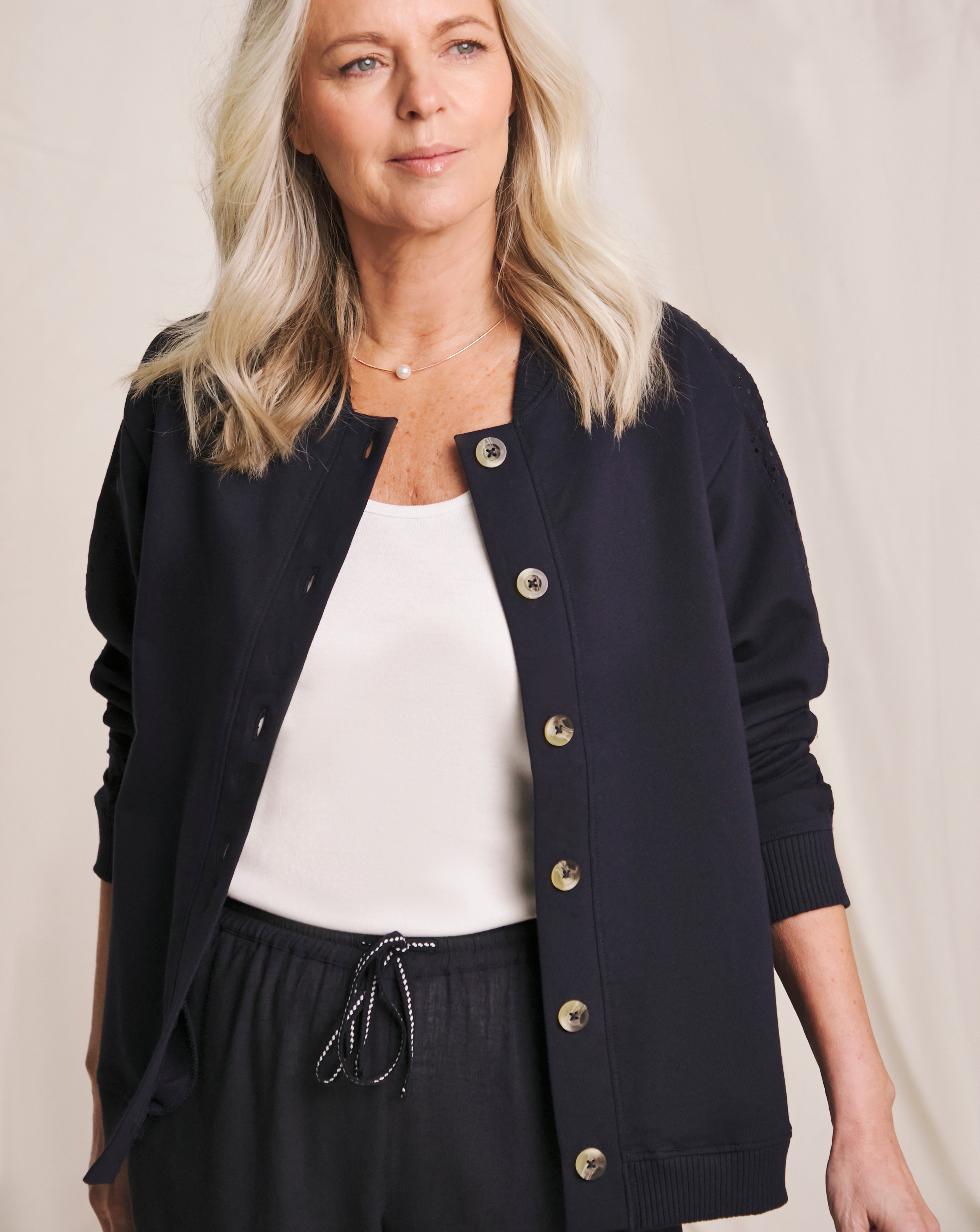Julipa Pure Cotton Bomber Jacket