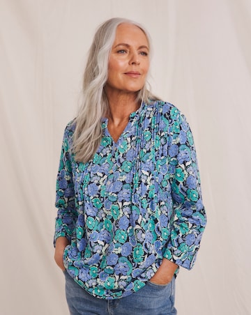 Julipa Pure Cotton Pintuck Top