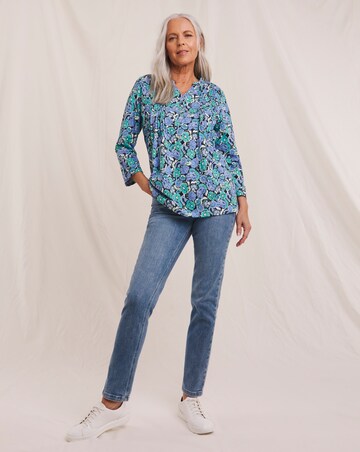 Julipa Pure Cotton Pintuck Top