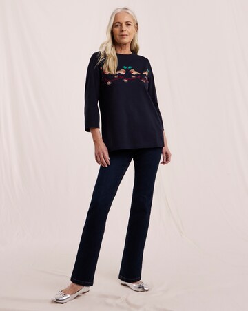 Julipa Pure Cotton Robin Christmas T-Shirt