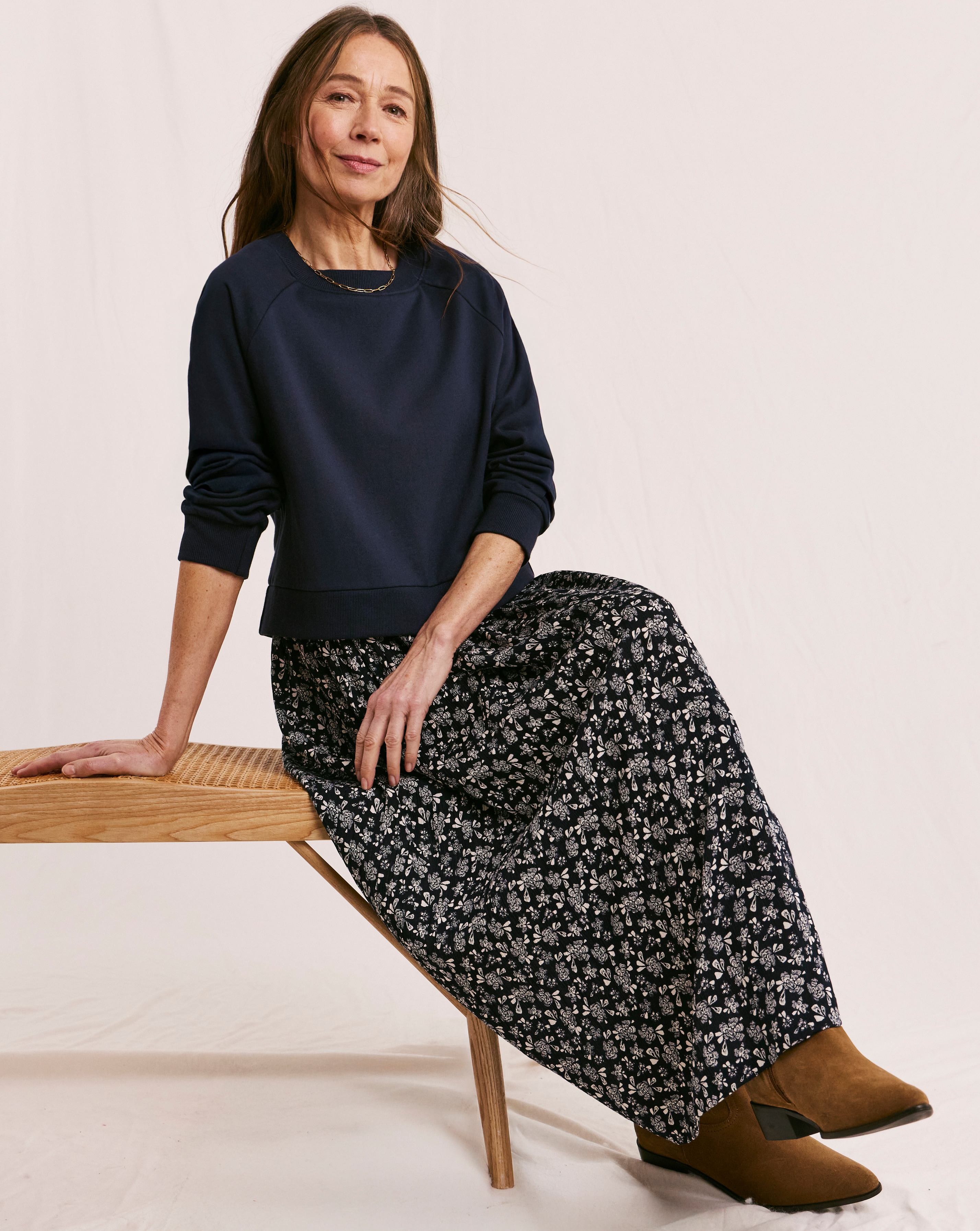 New In - Julipa Midi Sweatshirt Jumper Dress