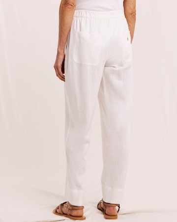 Julipa Tapered Linen Trousers