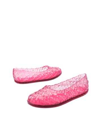 Melissa Possession Ballerina Jelly Flats - Standard Fit (D)