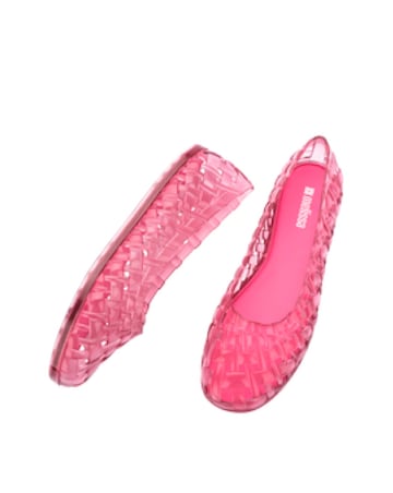 Melissa Possession Ballerina Jelly Flats - Standard Fit (D)