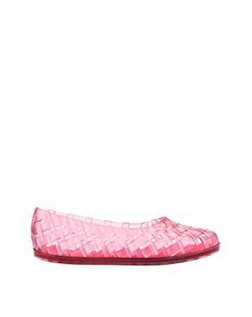 Melissa Possession Ballerina Jelly Flats - Standard Fit (D)