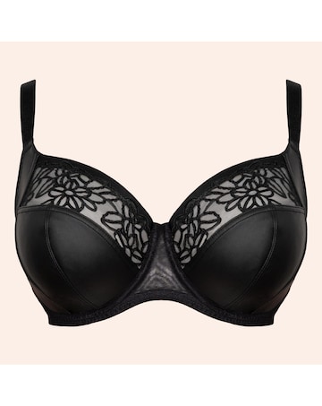 Curvy Kate Enchant Side Support Balcony Bra Black