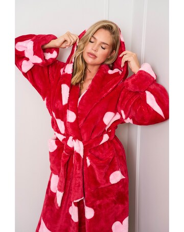 JimJamTheLabel Heart Dressing Gown