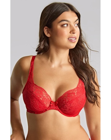 Panache Heidi Plunge Wired Bra Ruby Red