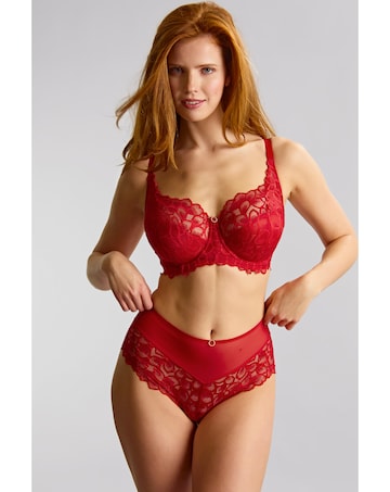 Panache Allure Deep Brief True Red