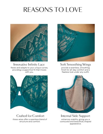 Sculptresse Sophia Full Cup Teal Blue